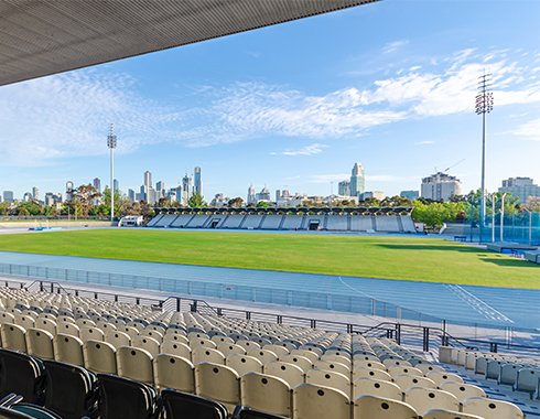 Lakeside Stadium MSAC Sports Turf Construction & Maintenance