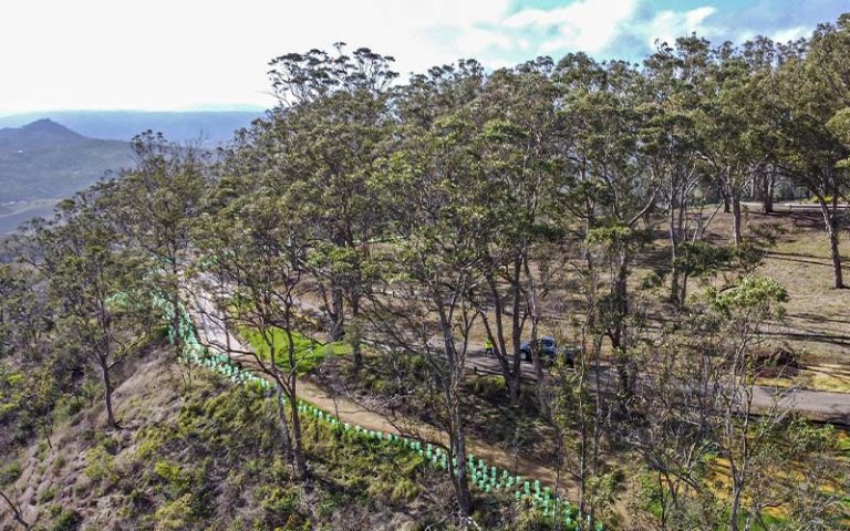 Tobruk Memorial Lookout from above