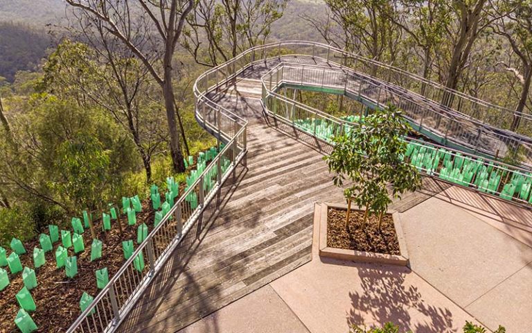 Tobruk Memorial Lookout Bridge & Planting