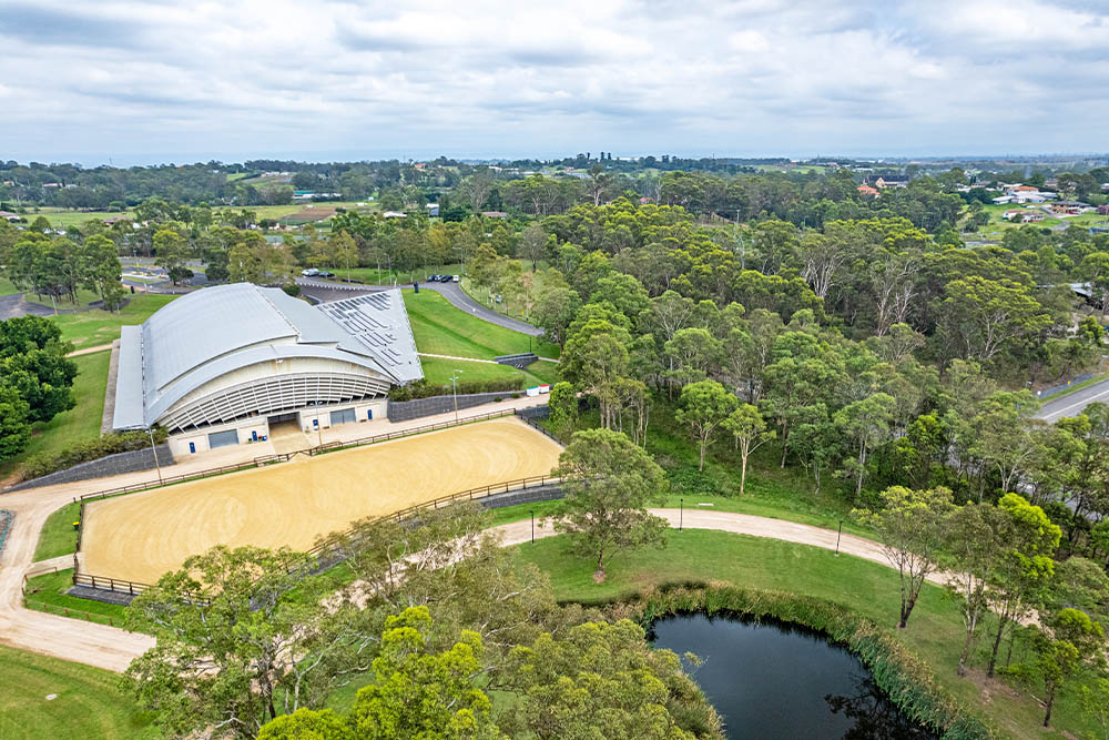 TLA Awards Photos - Sydney Int Equestrian Centre Entrance Aerial View