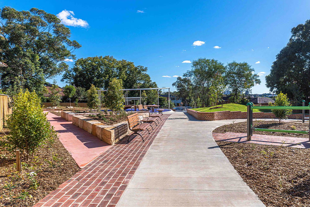 TLA Awards Photos - Lewis Herman Reserve Hardscapes