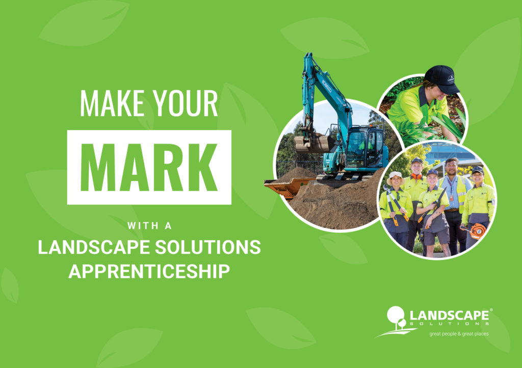 Make your mark with a landscape solutions apprenticeship