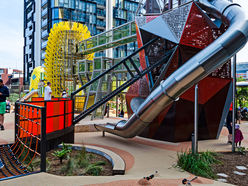 Parks & Leisure Australia 2024 National Conference - Wadanggari Park Playground