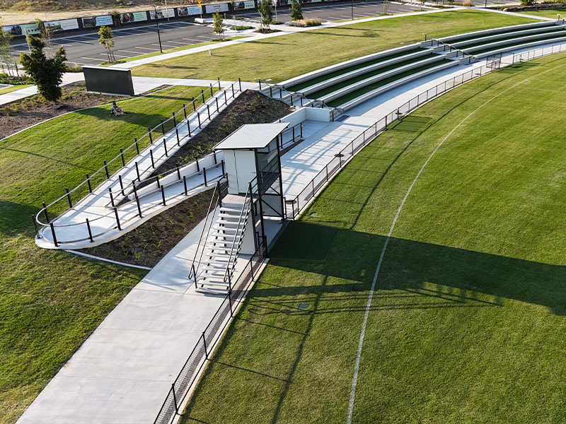 Everleigh Oval - Grandstand