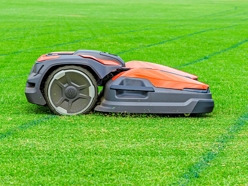 Autonomous Mowers In Action